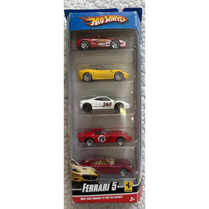 New Hot Wheels Ferrari 5 Pack